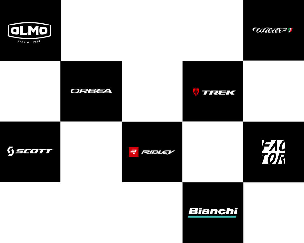 merken van race-en gravelfietsen