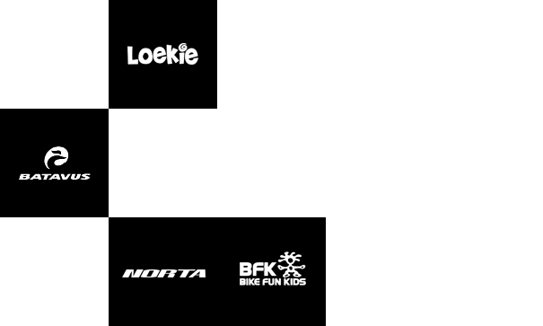 merken van kinderfietsen